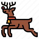 reindeer, ornaments, xmas, decorations, christmas