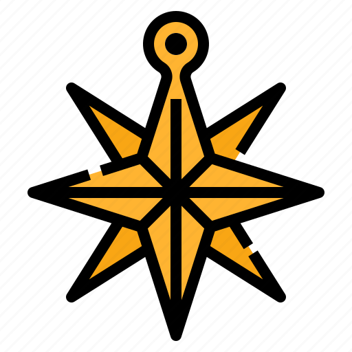 Ornaments, star, xmas, decorations, christmas icon - Download on Iconfinder