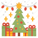 decorations, christmas, xmas, tree, gifts