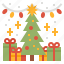 decorations, christmas, xmas, tree, gifts 