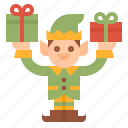 decoration, boy, elf, xmas, christmas