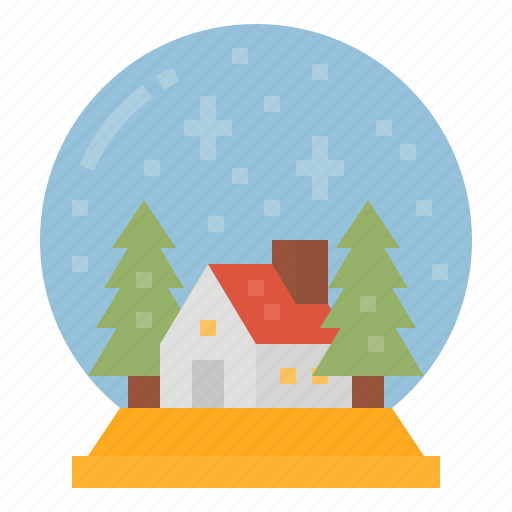Globe, xmas, ornament, snow, decorations, christmas icon - Download on Iconfinder
