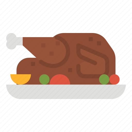 Xmas, christmas, thanksgiving, turkey, dinner icon - Download on Iconfinder