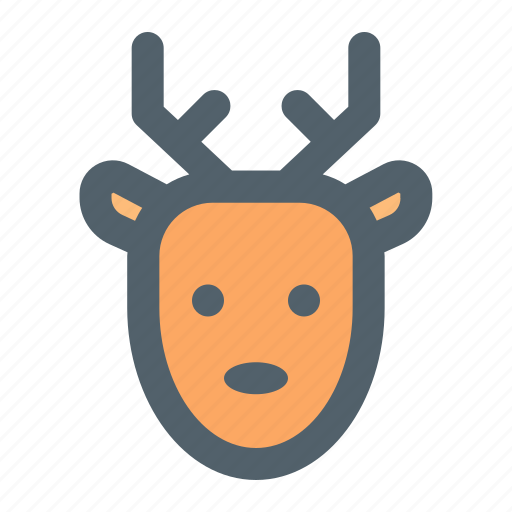 Deer, xmas, christmas, santa, celebration icon - Download on Iconfinder