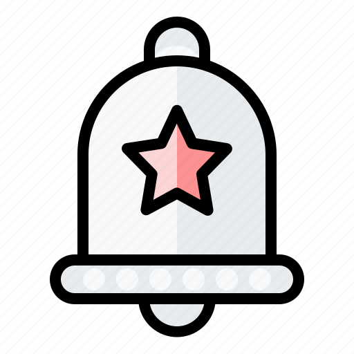 Bell, alert, christmas, alarm, decoration icon - Download on Iconfinder