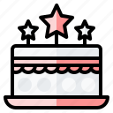 cake, bakery, dessert, birthday, food and restaurant