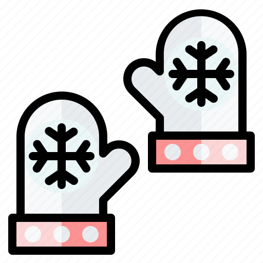 Gloves, winter, snow, cold, christmas icon - Download on Iconfinder