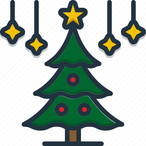 Christmas, decoration, tree, xmas, plant, celebration icon - Download on Iconfinder