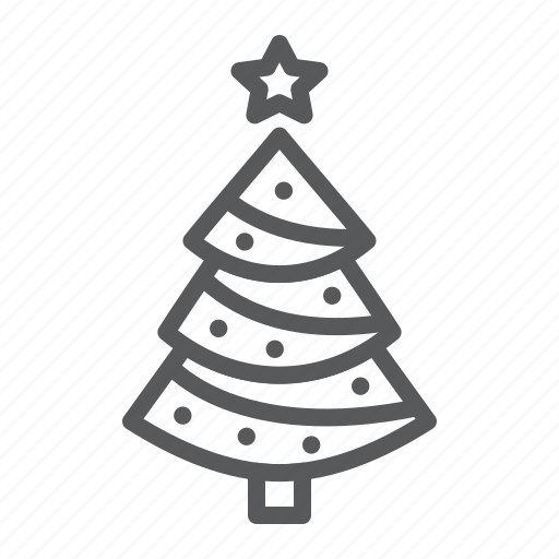 Christmas, tree, holiday, xmas, fir, pine icon - Download on Iconfinder