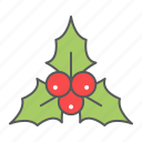 christmas, holly, berry, berries, fruit, holiday, decoration