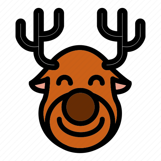 Christmas, deer, winter, xmas icon - Download on Iconfinder