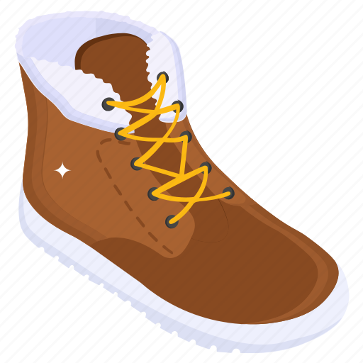 Footwear, winter shoe, winter boot, warm boot, footgear icon - Download on Iconfinder