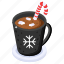 coffee, christmas coffee, cold coffee, cup, mug 