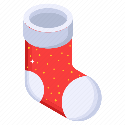 Apparel, christmas sock, stocking, hosiery, clothing icon - Download on Iconfinder