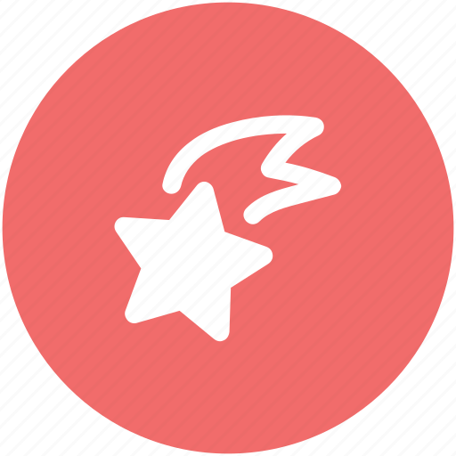 Abstract star, falling star, meteoroid, shooting star, space, star icon - Download on Iconfinder