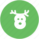 animal head, christmas reindeer, deer head, elk, moose head, reindeer head, rudolf