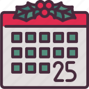 calendar, christmas, schedule, administration, date, organization, time