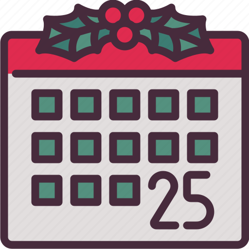 Calendar, christmas, schedule, administration, date, organization, time icon - Download on Iconfinder