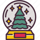 snow, globe, christmas, tree, decorations, ornament, decoration, shapes