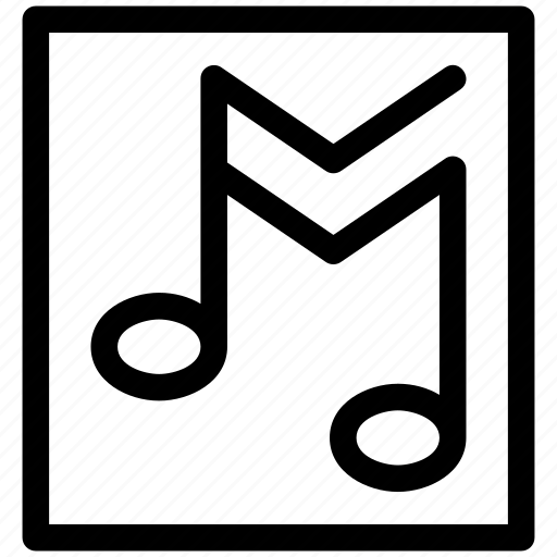 Note, melody, music, musical, song, musician icon - Download on Iconfinder