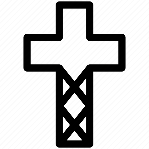 Christian, pray, cross, jesus, religion, church icon - Download on Iconfinder