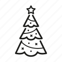 xmas, christmas, holiday, tree, decoration, tinsel, celebration, presents, gifts