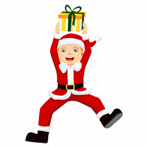 Boy, christmas, xmas, decoration, male, person, celebration icon - Download on Iconfinder