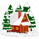 house, christmas, xmas, snow, estate, real estate, building, gift, holiday
