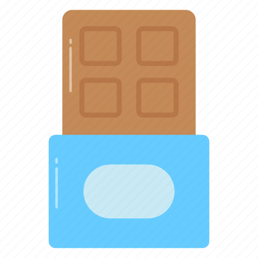 Chocolate, dessert, bar, sweet, confectionery, wrapped, candy icon - Download on Iconfinder