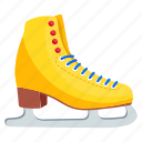 sport, hanging, ice skate, sharp, pair, shoes