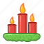 christmas, candles, cake, candle, light, winter, xmas, celebration 