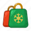 gift, shopping, ecommerce, bag, cart, christmas, box, package 