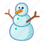 snowman, winter decoration, snow sculpture, frosty the snowman, snowman icon, seasonal decor, christmas 