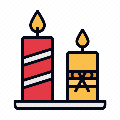 Candle, christmas, candles, cultures, household, xmas, flame icon - Download on Iconfinder