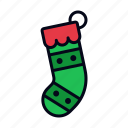 christmas, stocking, sock, xmas, gifts, ornament, socks, gift, decoration