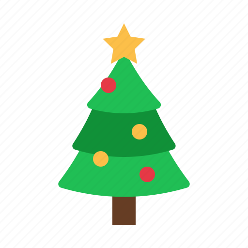 Christmas, tree, xmas, pine, decoration, single, forest icon - Download on Iconfinder