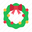 christmas, wreath, xmas, decoration, ornament, celebration, festive, merry, garland