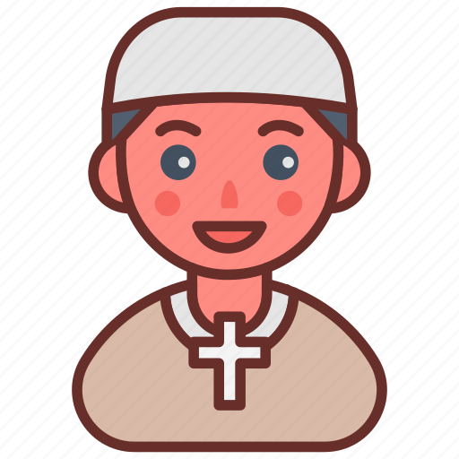 Christian, religious, guy, boy, scholar, cap icon - Download on Iconfinder