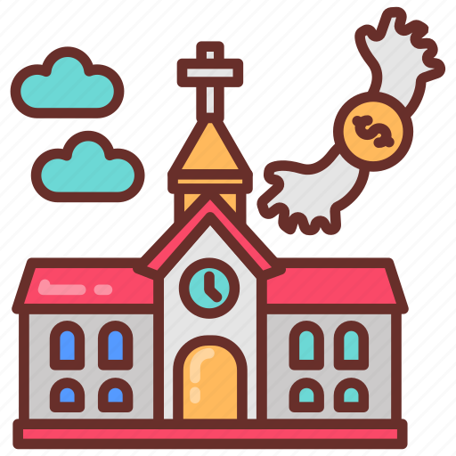 Church, donation, alms, grants, offerings, donor, support icon - Download on Iconfinder