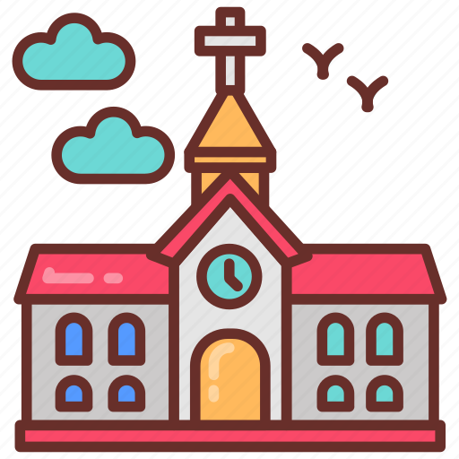 Church, chapel, building, christianity, holy, place icon - Download on Iconfinder