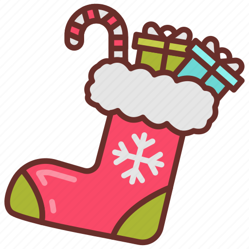 Christmas, socks, candies, gifts, santa, bag icon - Download on Iconfinder