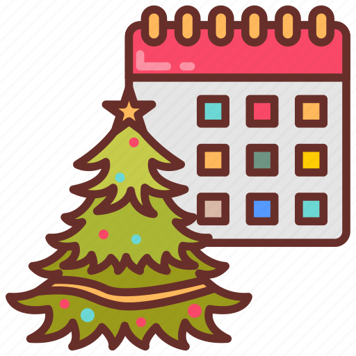 Advent, calendar, countdown, tree, christmas icon - Download on Iconfinder