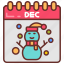 december, month, winter, calendar, twelfth 