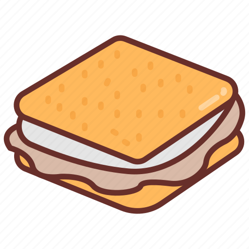 Smores, dessert, bread, sandwich, marshmallow, sweet, treats icon - Download on Iconfinder