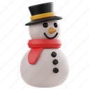 snowman, cold, clause, snow, christmas, holiday, santa, winter, man