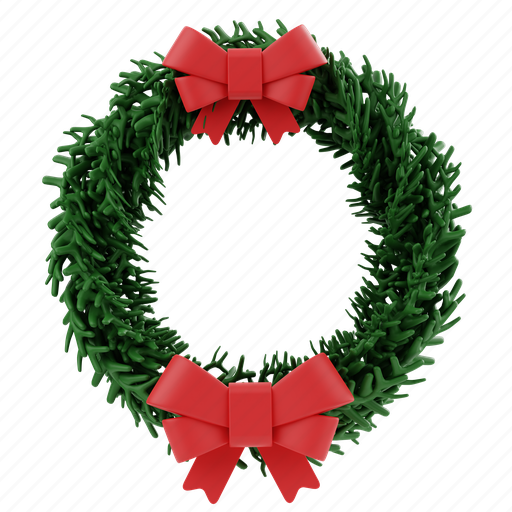 Christmas, wreath, new year, tree, gift, snow, holiday icon - Download on Iconfinder