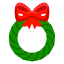 wreath, garland, ring, crown, hoop, circle, evergreen, christmas 
