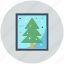 frame, image, photograph, photos, picture icon, tree 