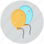 baloon, fun, inflatable, party icon 