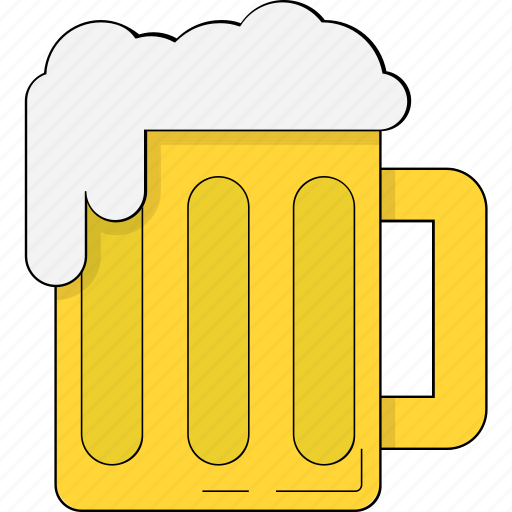 Ale, beer, beverage, chilled beer, drink, mug icon - Download on Iconfinder